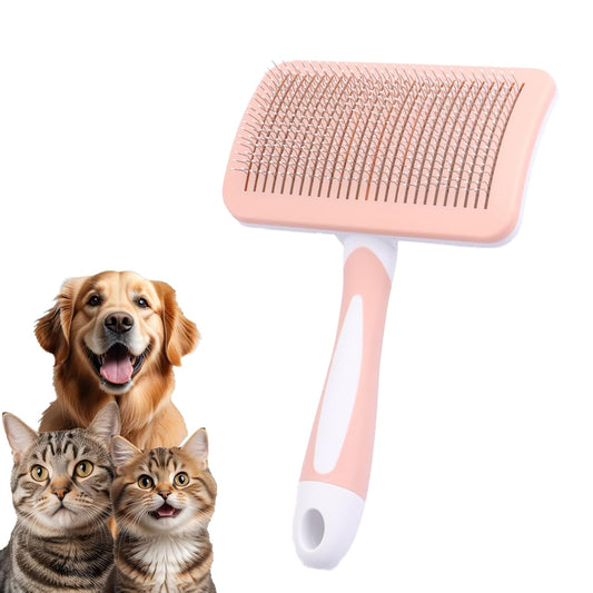 FurEase Self-Cleaning Slicker Brush